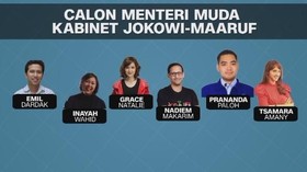 VIDEO: Bursa Calon Menteri Muda Jokowi