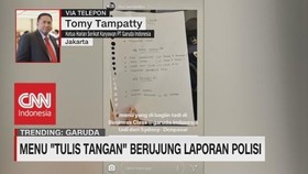 VIDEO: Menu 'Tulis Tangan' Berujung Laporan Polisi