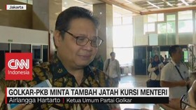 VIDEO: Golkar-PKB Minta Tambah Jatah Kursi Menteri