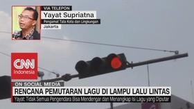 VIDEO: Rencana Pemutaran Lagu di Lampu Lalu Lintas