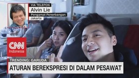 VIDEO: Aturan Berekspresi di Dalam Pesawat
