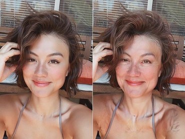 Mengintip Wajah Tua Agnez Mo, Marion Jola Hingga Adipati Dolken