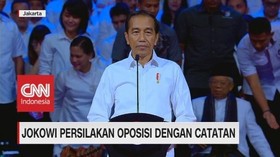 VIDEO: Jokowi Persilakan Oposisi Dengan Catatan