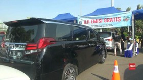 VIDEO: Pemprov DKI Gelar Uji Emisi Kendaraan Gratis