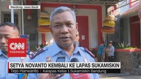 VIDEO: Setya Novanto Kembali Ke Lapas Sukamiskin