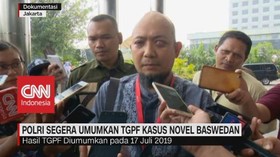 VIDEO: Polisi Segera Umumkan TGPF Kasus Novel Baswedan
