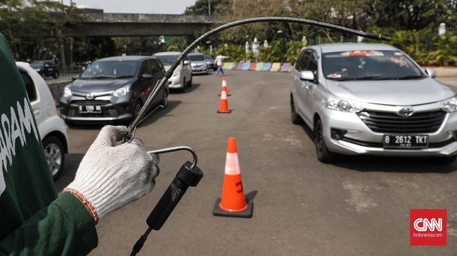 Penerapan tilang uji emisi akan dilakukan serentak pada 1 September.