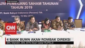 VIDEO: 4 Bank BUMN Akan Rombak Direksi