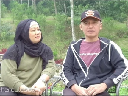 Curhat Istri Agung Hercules tentang Dampak Kanker Otak pada Suami