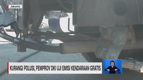 VIDEO: Kurangi Polusi, Pemprov DKI Uji Emisi Kendaraan Gratis