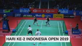 VIDEO: Hasil Indonesia Open Hari Kedua
