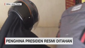 VIDEO: Penghina Presiden Resmi Ditahan