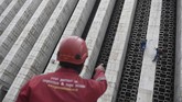 FOTO: Renovasi Masjid Istiqlal Pemerintah merenovasi dan memperbaiki struktur bangunan Masjid Istiqlal dengan anggaran mencapai sekitar Rp465 miliar.