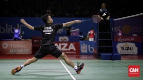 Ambisi Ginting Lolos Semifinal Kejuaraan Dunia Bulutangkis