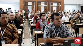 192 Capim KPK Adu Makalah Soal Korupsi di Uji Kompetensi