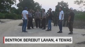 VIDEO: Bentrok 2 Kelompok Warga di Mesuji, 4 Orang Tewas