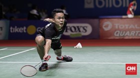Anthony Ginting ke Semifinal BWF World Tour Finals