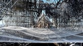 FOTO: Restorasi Katedral Notre Dame Pemerintah Prancis sedang melakukan restorasi terhadap bangunan utama Notre Dame, diperkirakan rampung saat musim gugur.
