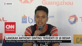 VIDEO: Langkah Anthony Ginting Terhenti di 16 Besar