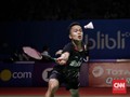 Hasil Hong Kong Open: Ginting ke Final Usai Kalahkan Jonatan