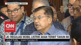 VIDEO - JK: Regulasi Mobil Listrik Akan Terbit Tahun Ini