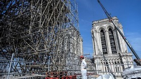 FOTO: Restorasi Katedral Notre Dame