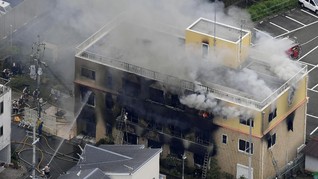 Kebakaran di Studio Animasi Jepang, 13 Orang Diduga Tewas