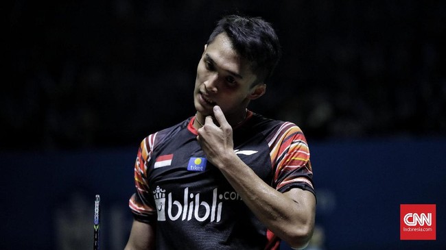 Jonatan Christie mengaku menyesal gagal melaju ke semifinal Indonesia Open 2019 usai dikalahkan wakil Jepang Chou Tien Chen.