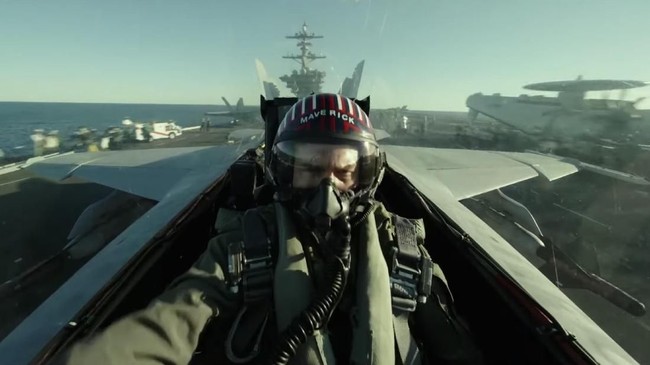 Top Gun: Maverick menampilkan sederet jet tempur yang superior.