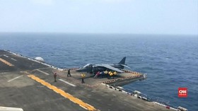 VIDEO: AS Klaim Tembak Jatuh 'Drone' Iran