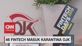 VIDEO: 46 Fintech Masuk Karantina OJK