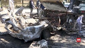 VIDEO: Bom Guncang Universitas Kabul, 8 Nyawa Melayang