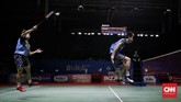 FOTO: Dua Ganda Putra Lolos Semifinal Indonesia Open 2019 Indonesia menyisakan dua wakil ke semifinal Indonesia Open 2019 lewat pasangan Kevin Sanjaya/Marcus Gideon dan Mohammad Ahsan/Hendra Setiawan.