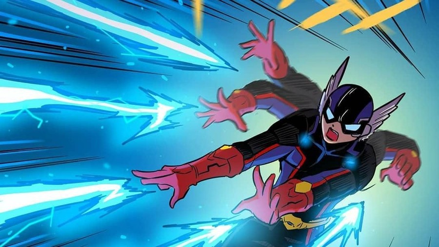Gundala: Son of Lightning Deretan webtoon yang mengangkat kisah super hero dari Indoensia.