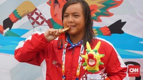 Renang Rebut Dua Emas Indonesia di ASG 2019