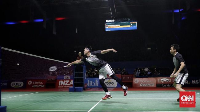 Ahsan/Hendra Harap Jumpa Kevin/Marcus di Final Ganda putra Indonesia, Mohammad Ahsan/Hendra Setiawan meminta doa supaya all Indonesian final bisa terjadi di nomor ganda putra Indonesia Terbuka 2019.