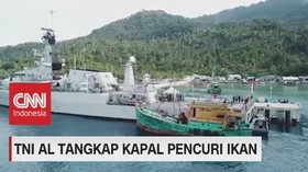 VIDEO: TNI AL Tangkap Kapal Pencuri Ikan