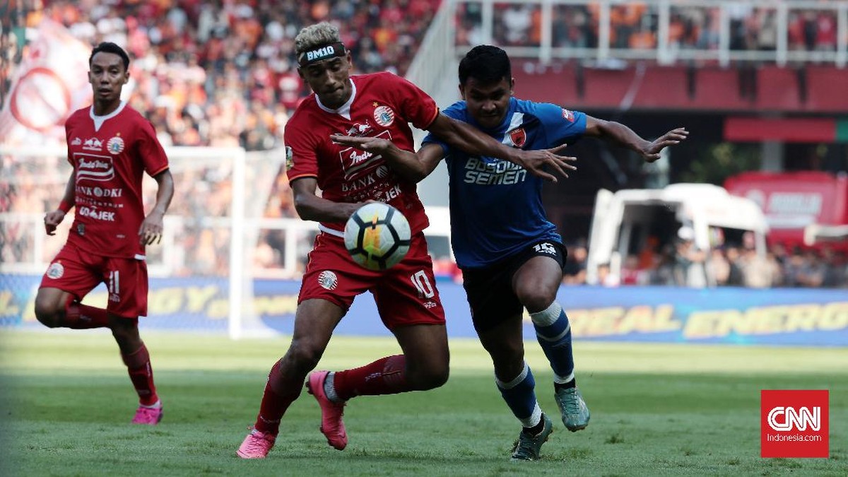 FOTO : Persija Menang Tipis di Leg 1 Final Piala Indonesia