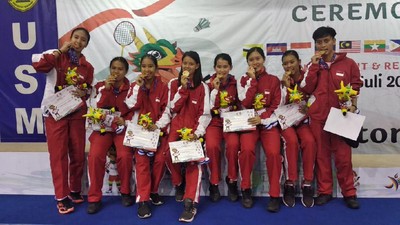 Indonesia sukses memenuhi target juara umum ASEAN Schools Games (ASG) 2019 di Semarang, Jawa Tengah.