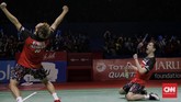 FOTO: Kevin/Marcus Pertahankan Gelar Indonesia Open Ganda putra Kevin Sanjaya/Marcus Gideon sukses pertahankan gelar Indonesia Open usai menang atas Mohammad Ahsan/Hendra Setiawan, 21-19, 21-16, Minggu (21/7)