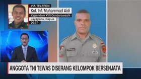 VIDEO:  TNI Tewas Diserang Kelompok Bersenjata