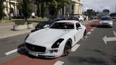 FOTO: Supercar Bertenaga 'Dengkul' Curi Perhatian di Polandia Andrzej Burek membangun supercar impiannya yaitu Mercedes SLS AMG dengan sistem mekanis sepeda kayuh.