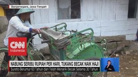 VIDEO: Nabung Seribu Rupiah Per Hari, Tukang Becak Naik haji