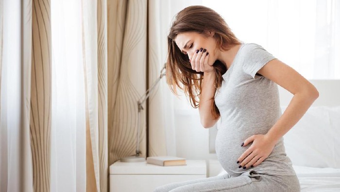 pregnant young woman