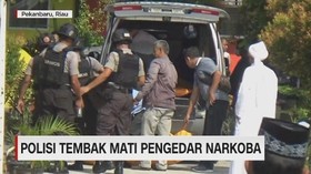VIDEO: Polisi Tembak Mati Pengedar Narkoba