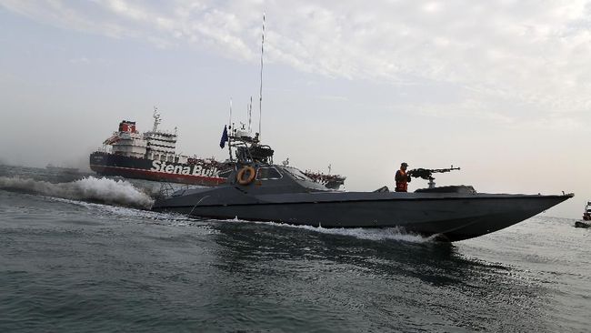 Laut Merah Minggir, Iran Ngamuk Sita Kapal Minyak AS di Selat Hormuz