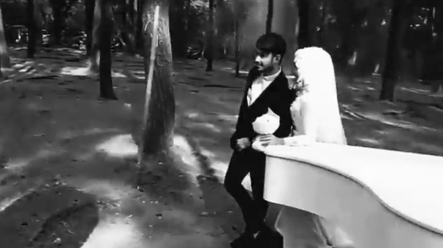 Beredar video Meidian Maladi foto prewedding dengan wanita berhiijab.