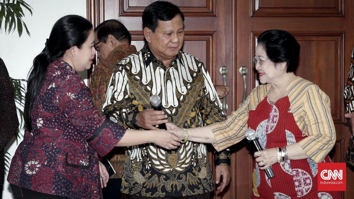 PDIP soal Prabowo Kirim Anggrek ke Megawati: Mereka Berteman Lama