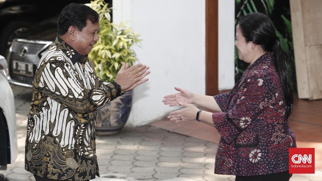 Survei Indopol Survey menunjukkan Prabowo Subianto-Puan Maharani berpeluang menang Pilpres 2024. Prabowo-Puan hanya bisa kalah jika Anies Baswedan jadi capres.