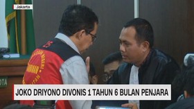 VIDEO: Joko Driyono Divonis 1 Tahun 6 Bulan Penjara